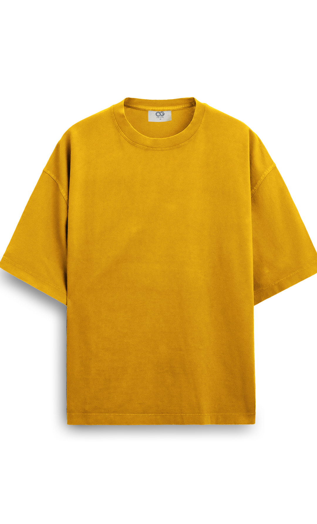 Plain Mustard Tee, T-shirt