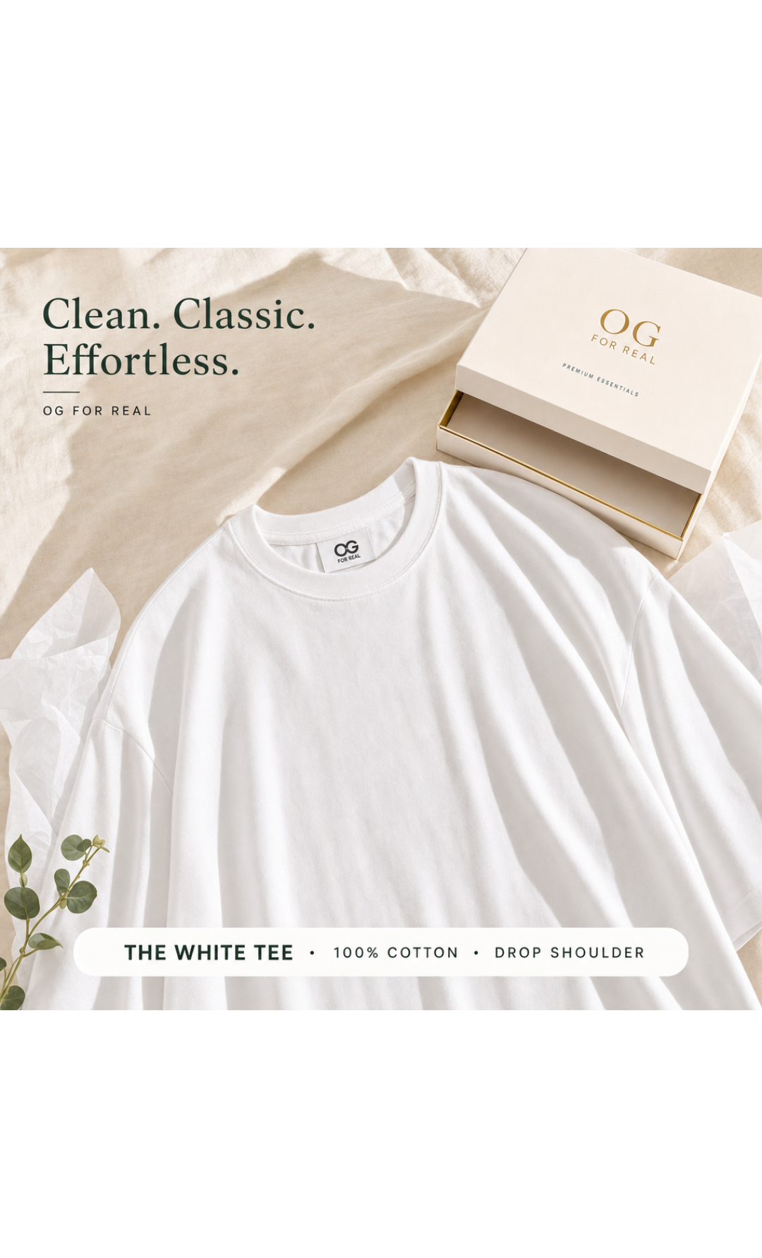 3 Plain Tee Combo, T-shirt