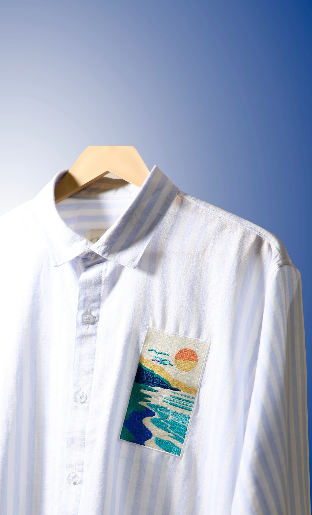 SUNDAY Embroidered Shirt