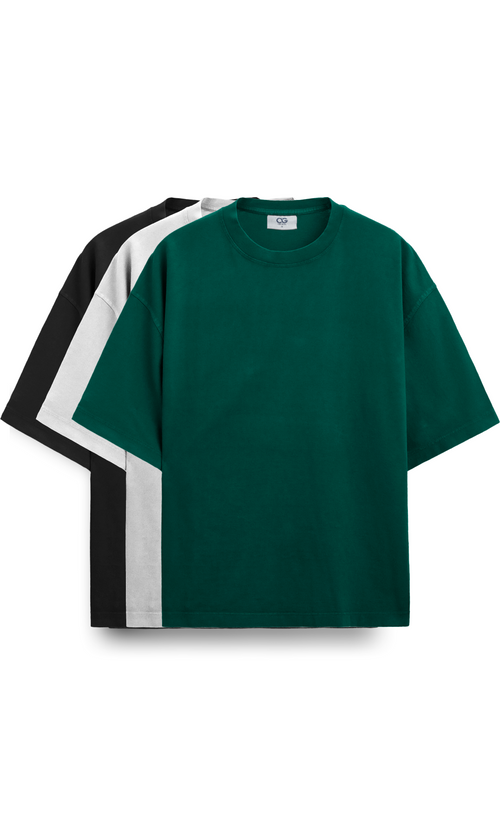 2 Plain Tee Combo, T-shirt