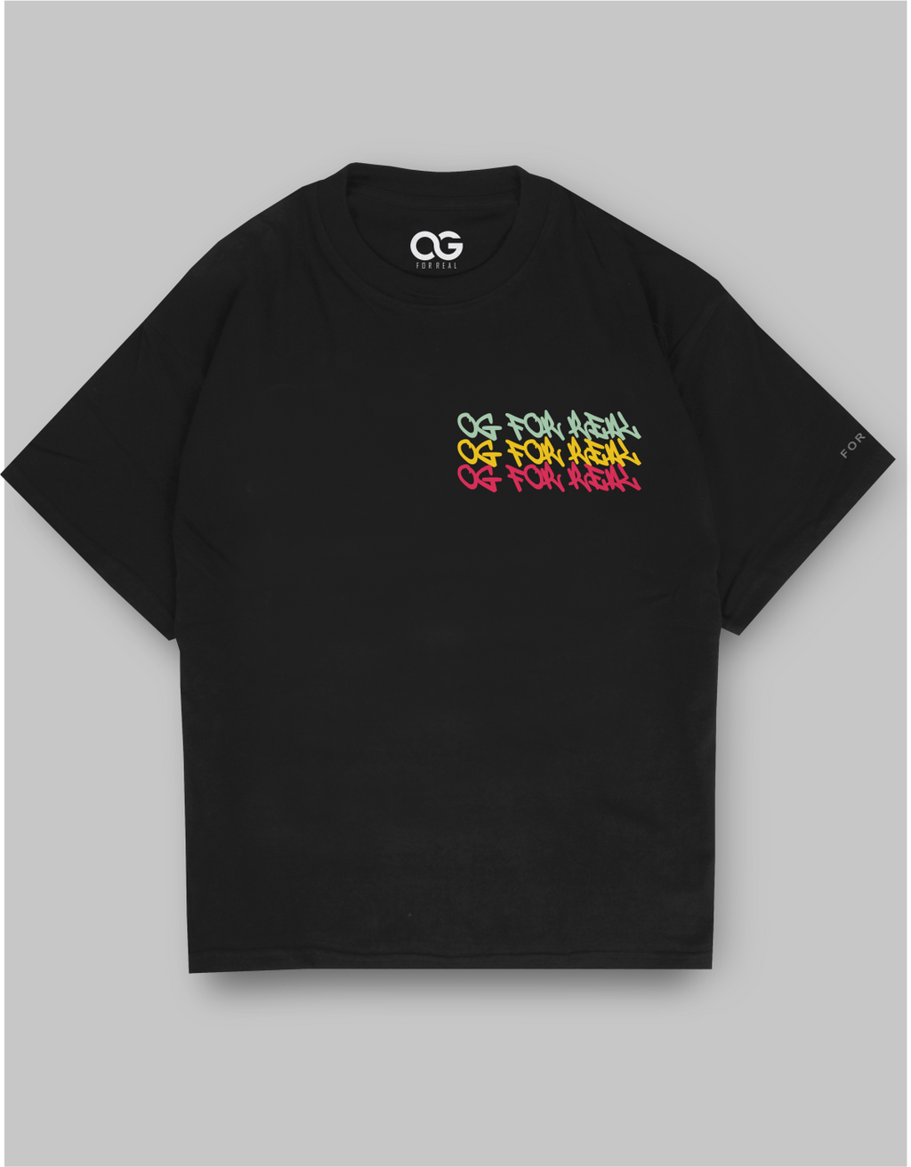 Triple Gangsta Reflective, Oversized T-shirt
