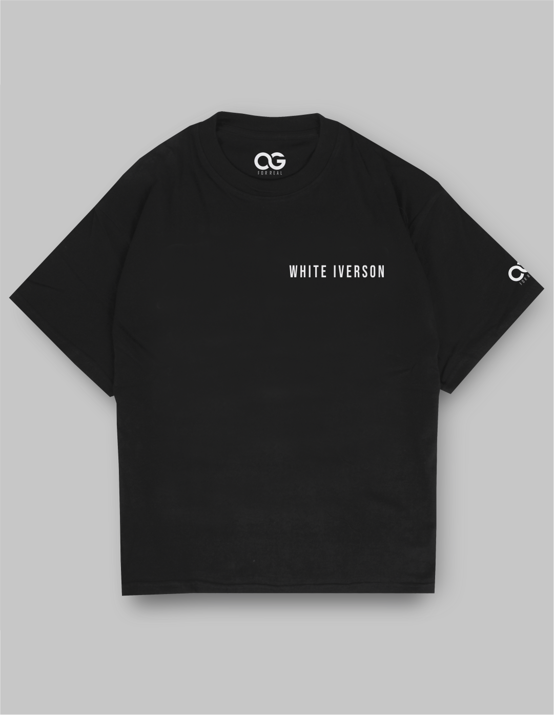 white iverson t shirt